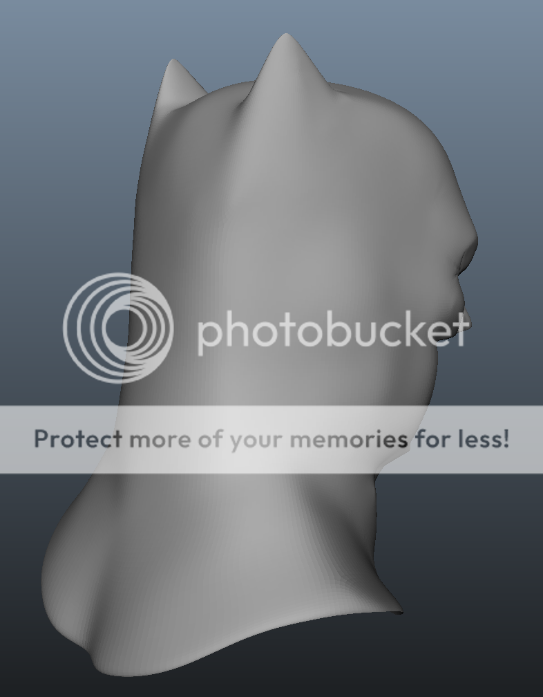 Batman Dark Knight Returns comic cowl